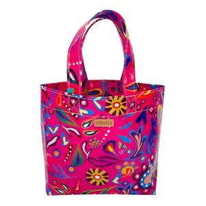 NWOT Consuela Pink Paisley Grab N Go Cece Mini Lunch Bag Tote